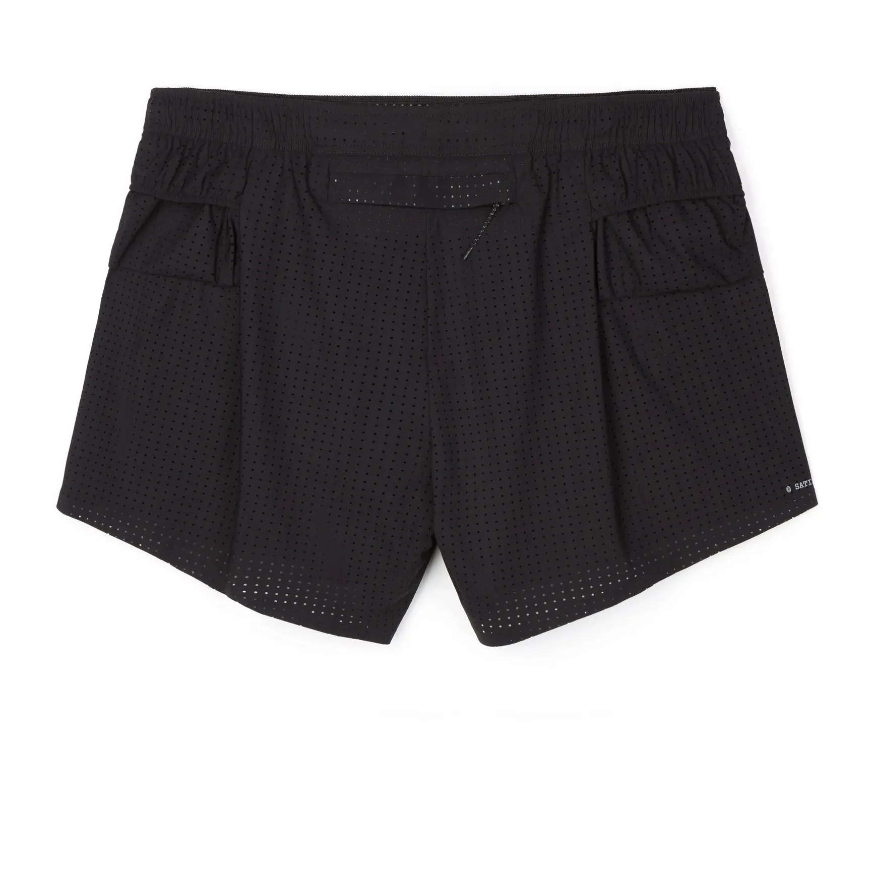 Satisfy Space‑O 2.5 Inch Distance Shorts Black v2