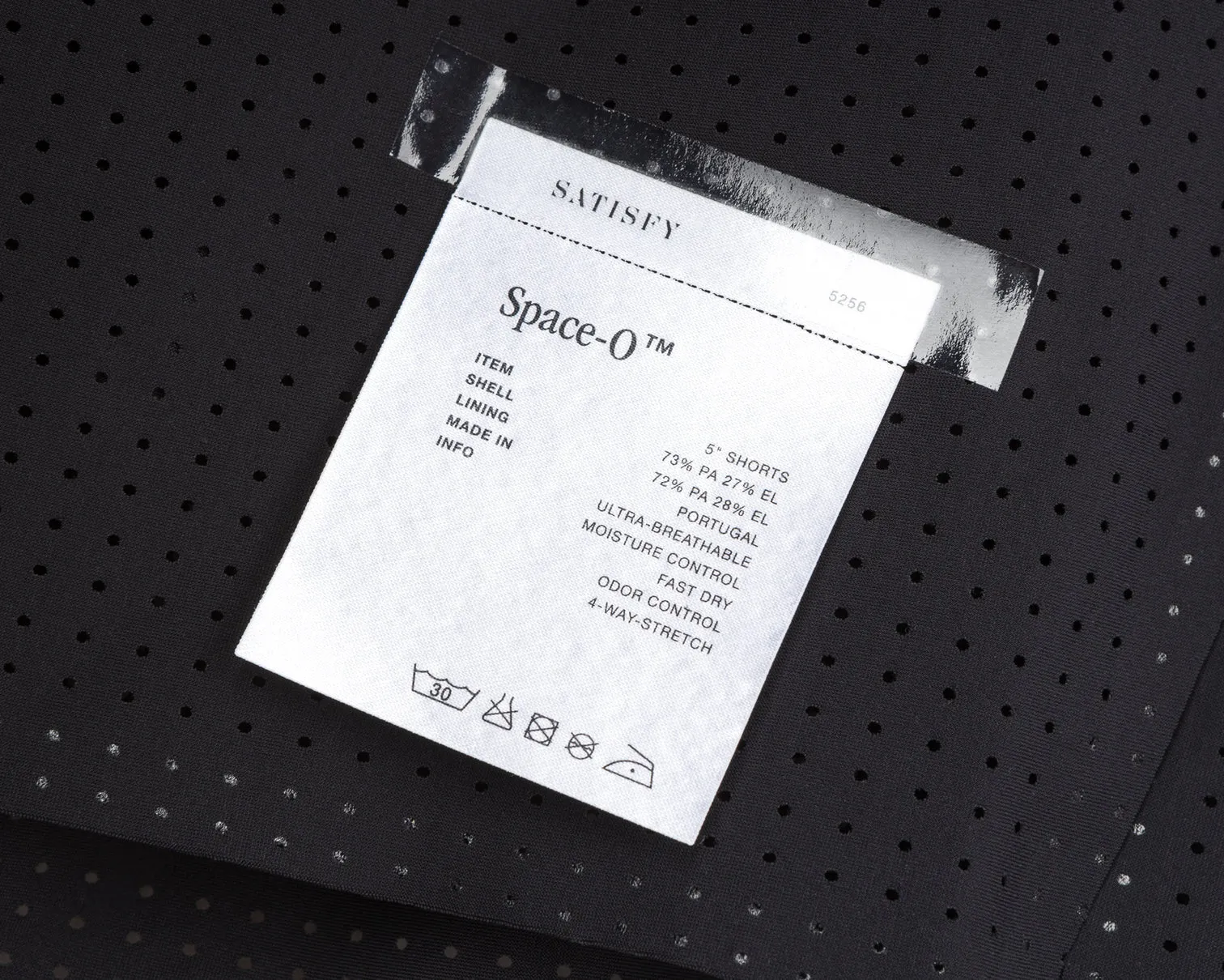 Satisfy Space‑O 5 Inch Distance Shorts Black v2