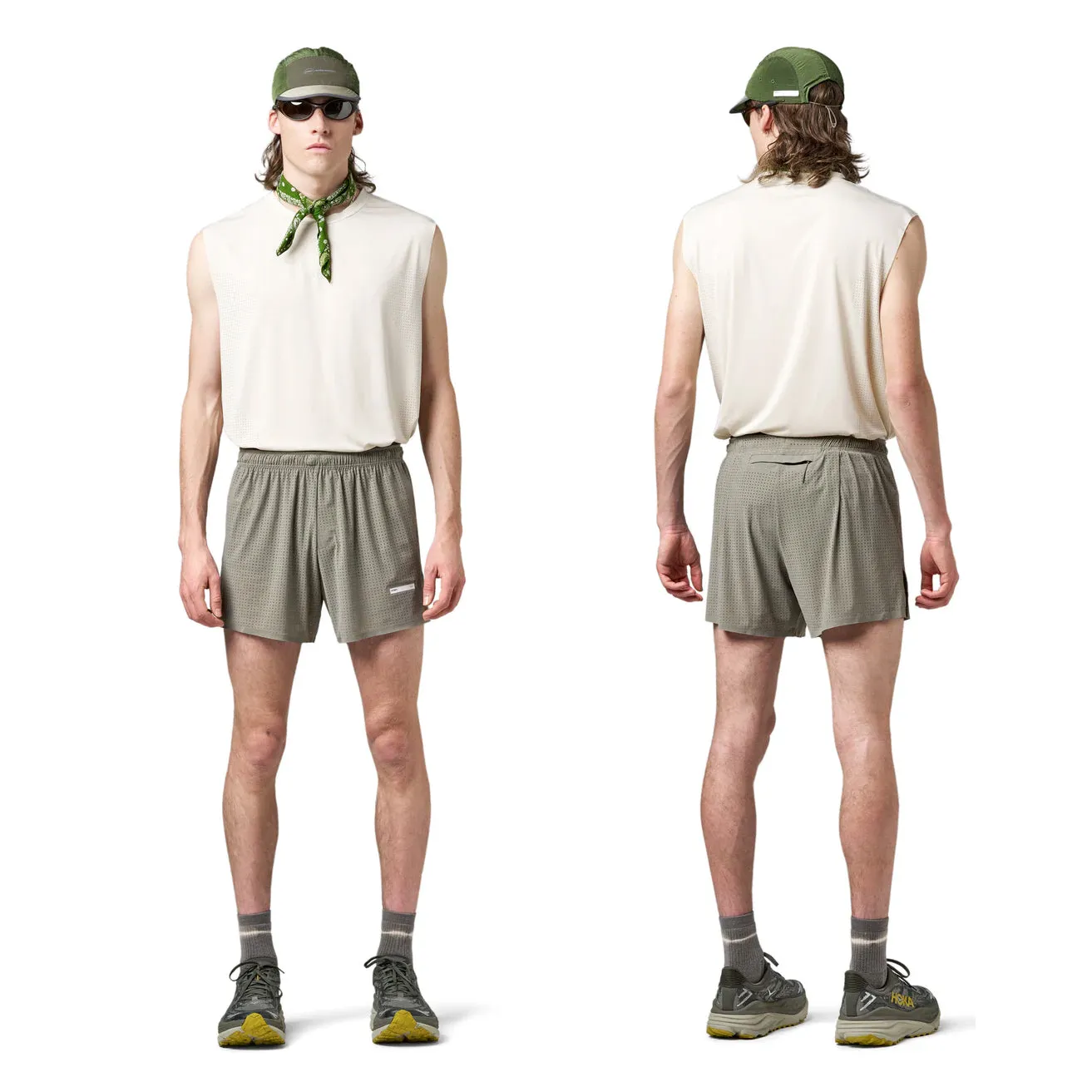 Satisfy Space‑O 5 Inch Distance Shorts Dry Sage v2