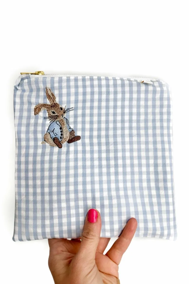 Seersucker "Vintage Peter" Small Wet Bag
