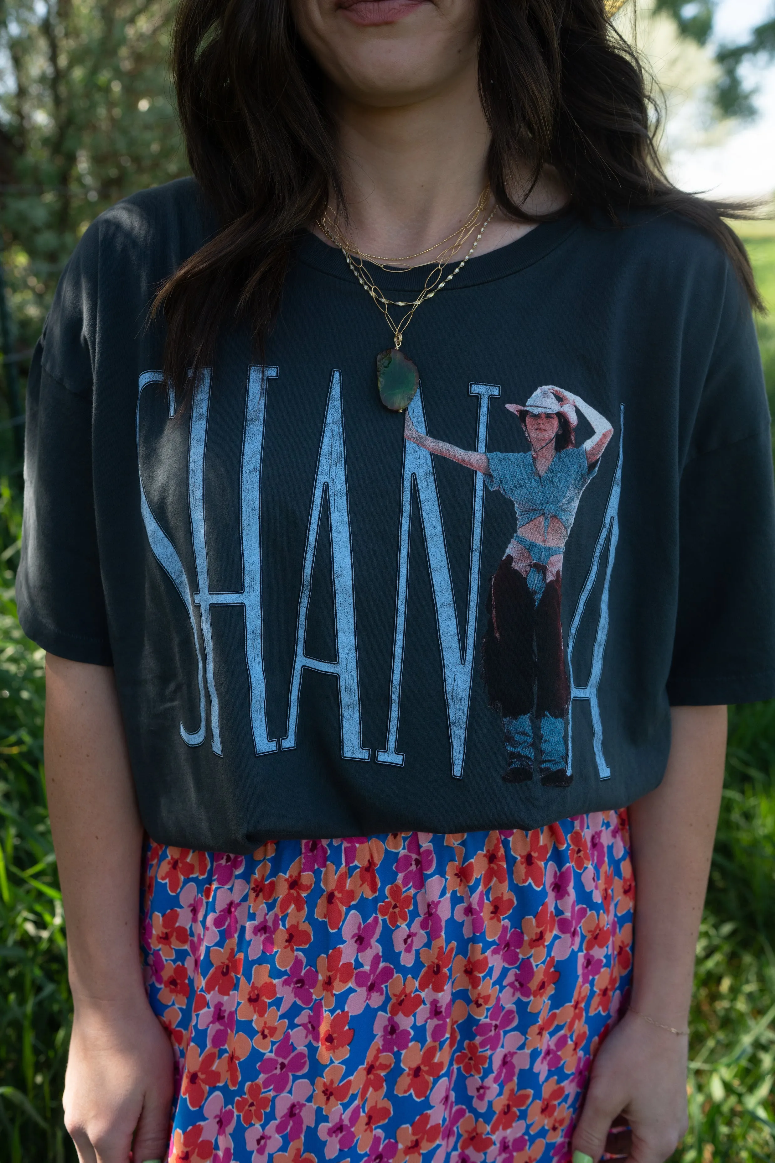 Shania Boots Been Under T-Shirt