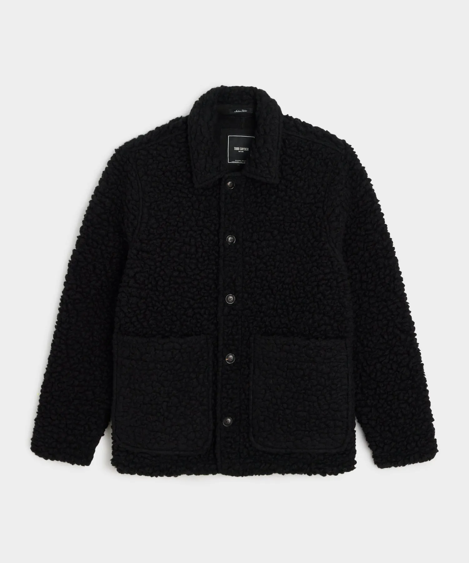 Sherpa Chore Coat in Black
