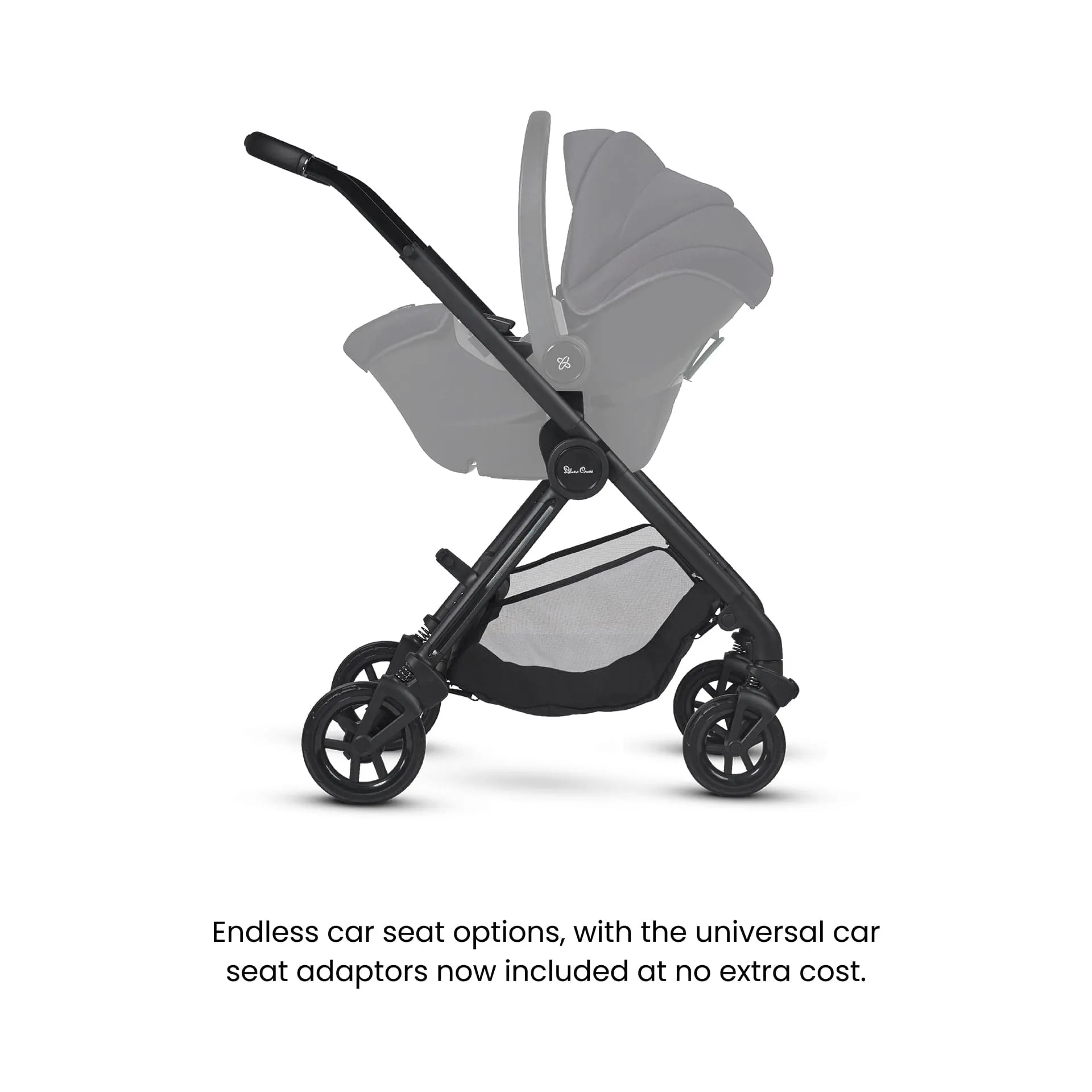 Silver Cross Dune 2 with First Bed Folding Carrycot - Space