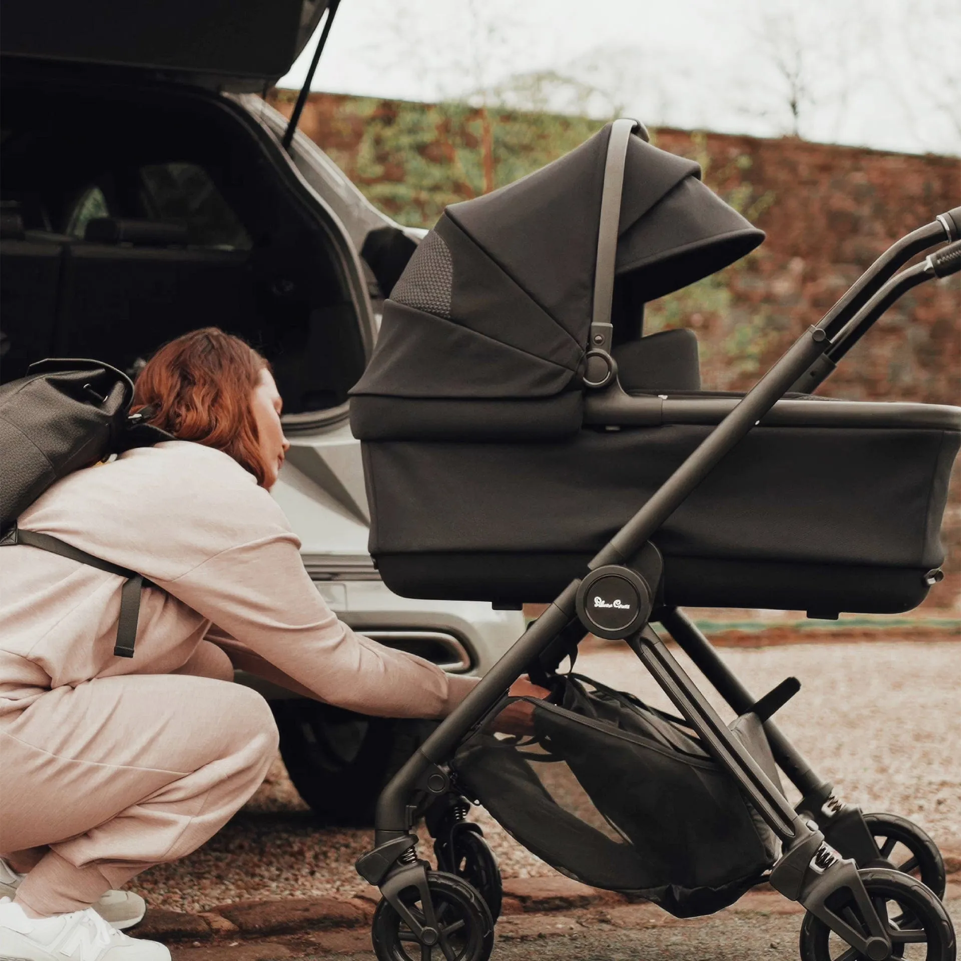 Silver Cross Dune 2 with First Bed Folding Carrycot - Space