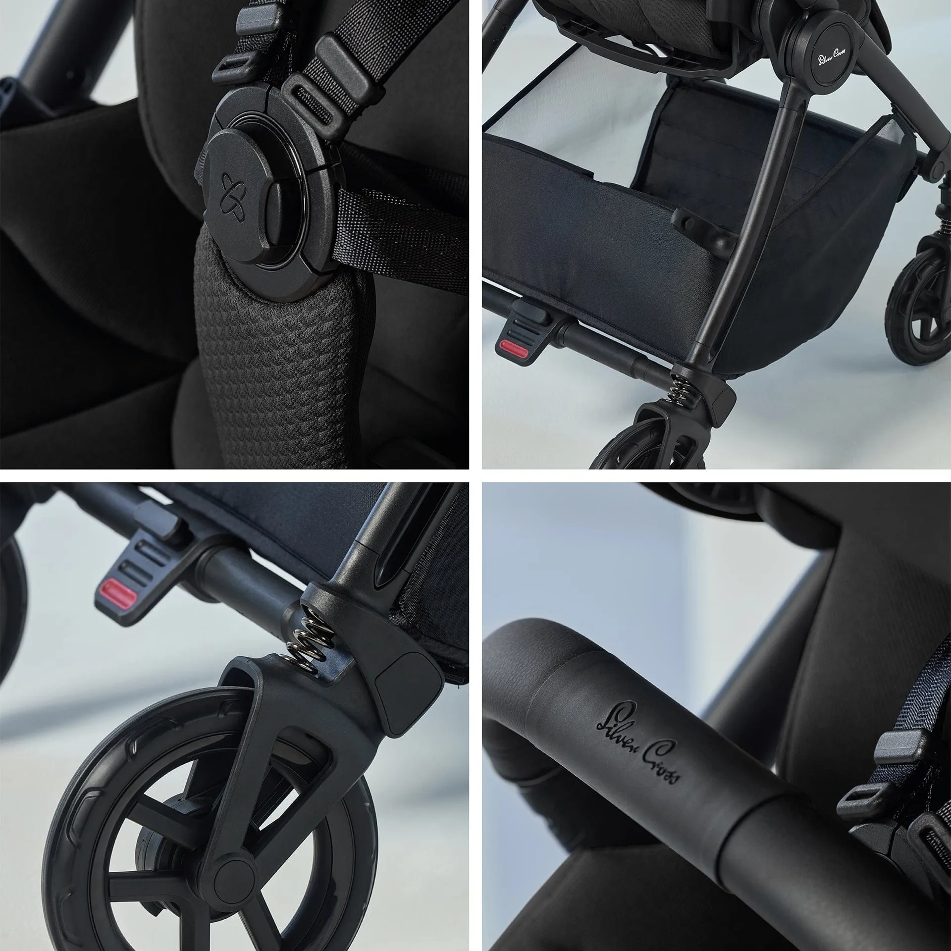 Silver Cross Dune 2 with First Bed Folding Carrycot - Space