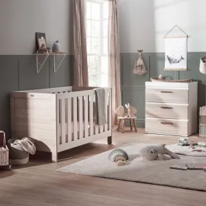 Silver Cross Finchley Oak 2-Piece Dresser Roomset