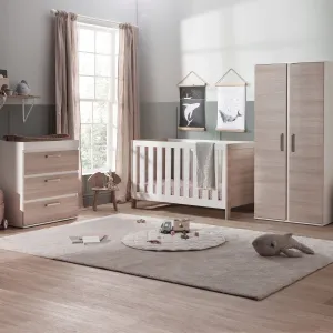 Silver Cross Finchley Oak 3-Piece Nursery Roomset