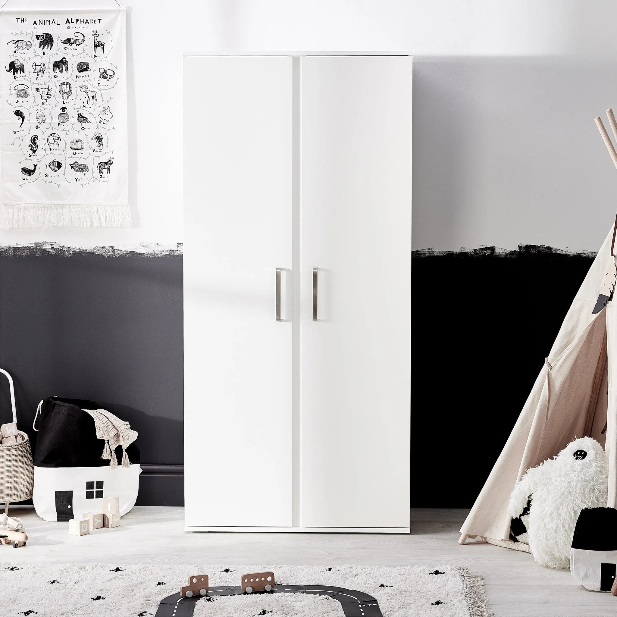 Silver Cross Finchley White 3-Piece Nursery Roomset