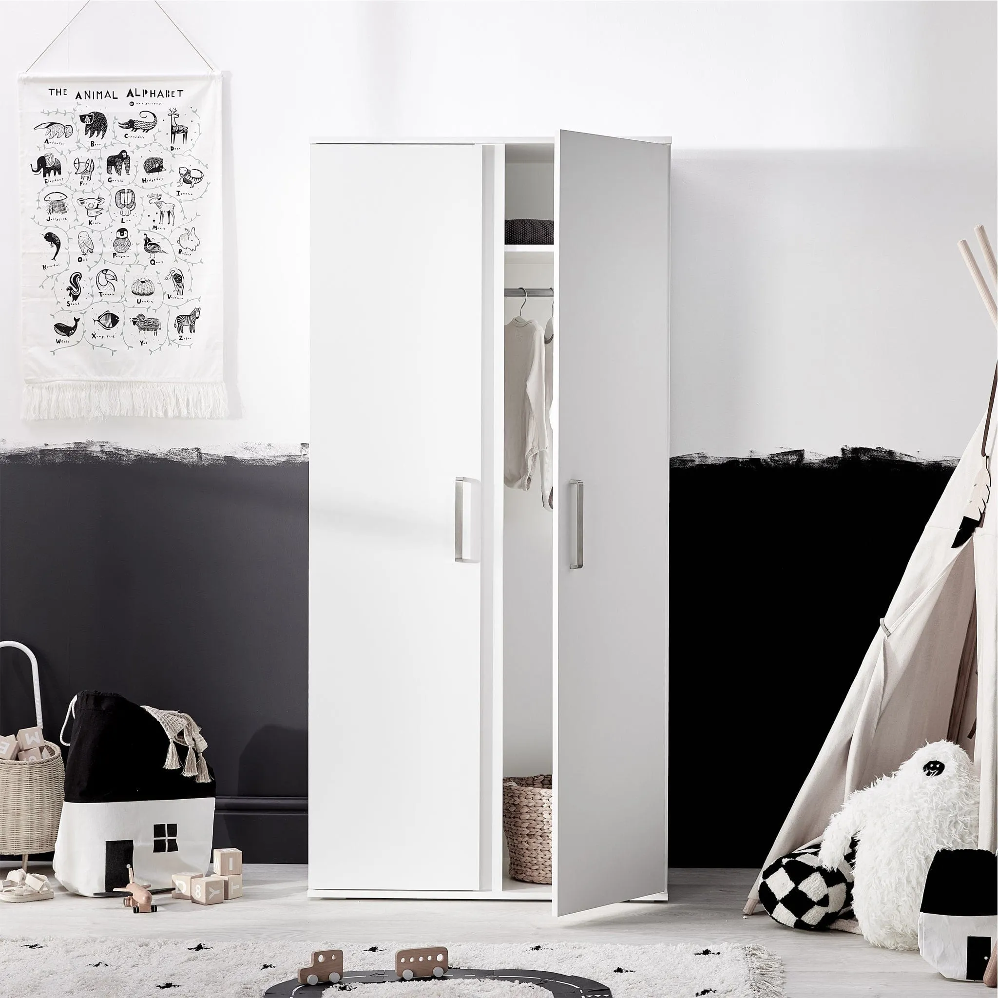 Silver Cross Finchley White 3-Piece Nursery Roomset