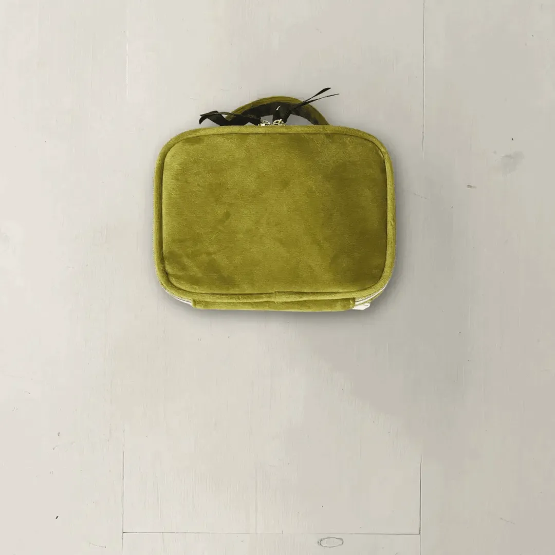 Small Beauty Box - Green Velvet