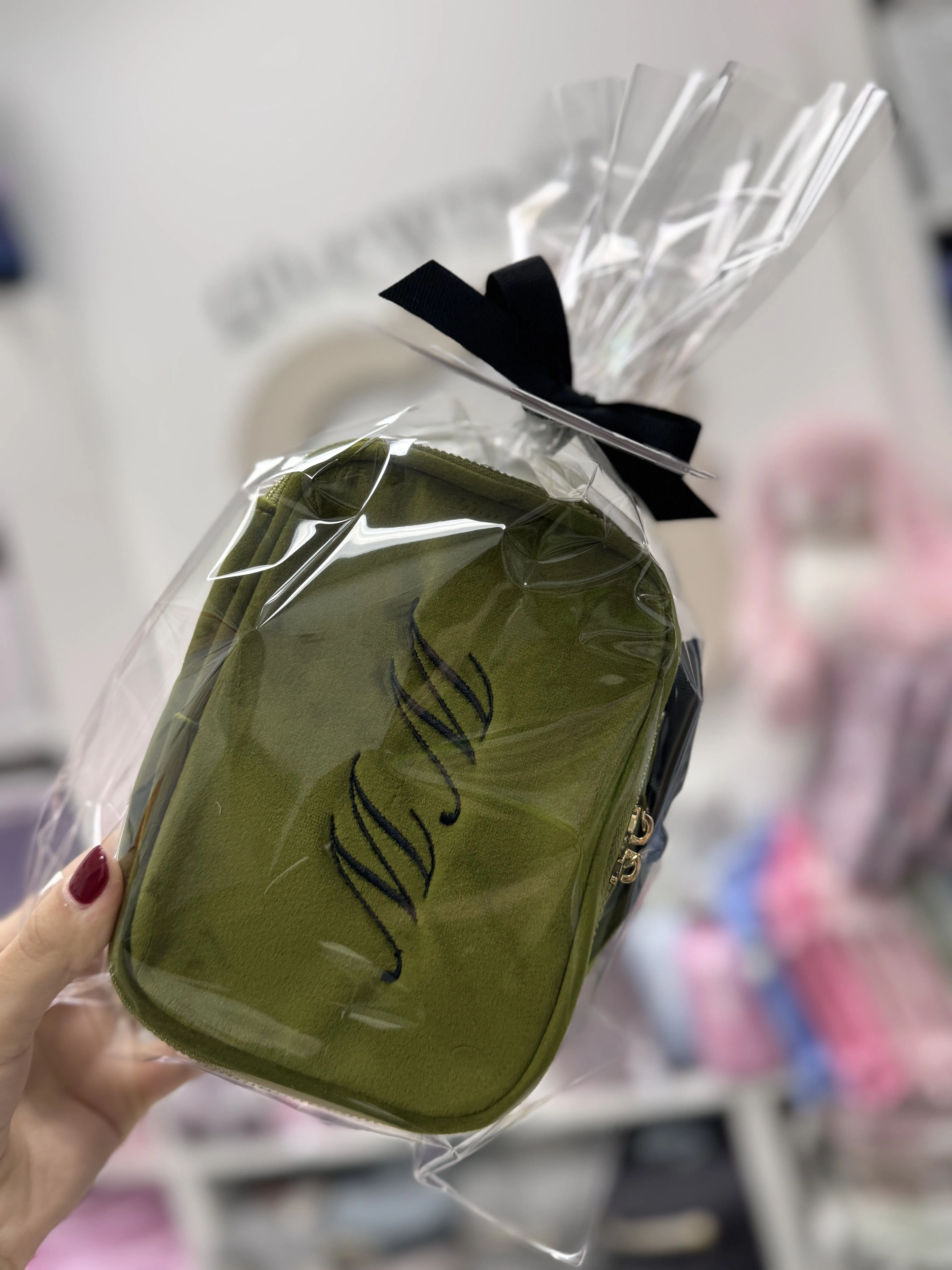 Small Beauty Box - Green Velvet