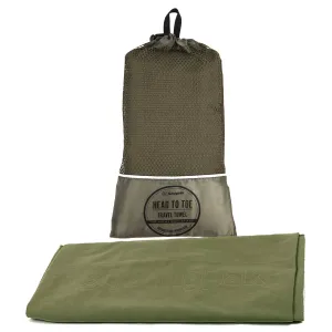 Snugpak Head to Toe Travel Towel Olive - 125cm x 120cm