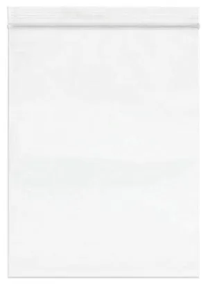 SPARTAN INDUSTRIAL - 9inch X 12inch (100 Pack) 2 Mil Clear Reclosable Zip Plastic Poly Bags with Resealable Lock Seal Zipper