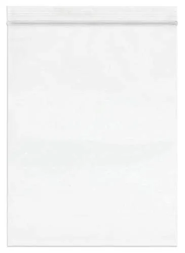 SPARTAN INDUSTRIAL - 9inch X 12inch (100 Pack) 2 Mil Clear Reclosable Zip Plastic Poly Bags with Resealable Lock Seal Zipper