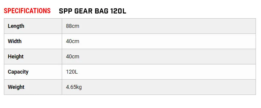 SPP 120L Roller Gear Bag