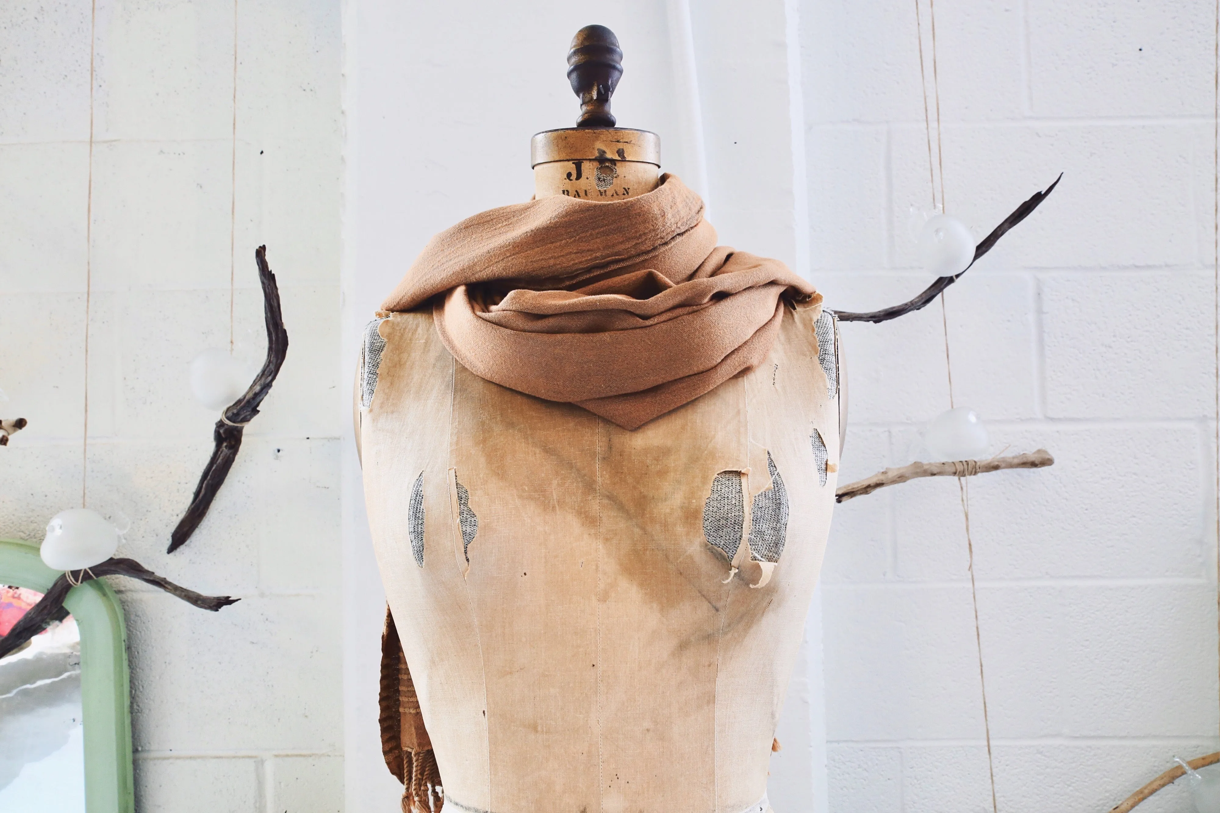 Summer Pestemal Scarf in Mustard