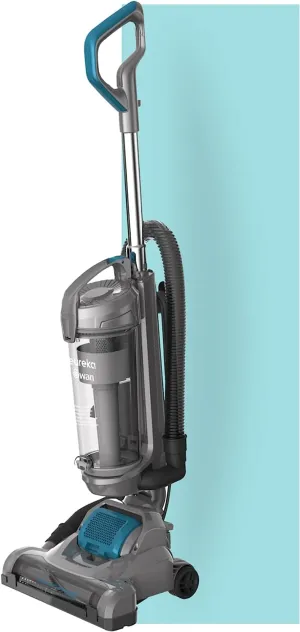 Swan Eureka TurboPower Pet Extend Upright Vacuum Cleaner, Lightweight, 2L, 400 W, Bagless with HEPA Filter for Carpets & Hard Floors, Energy Class A  , Single Cyclone Filtration-Grey/Blue (SC15834N)