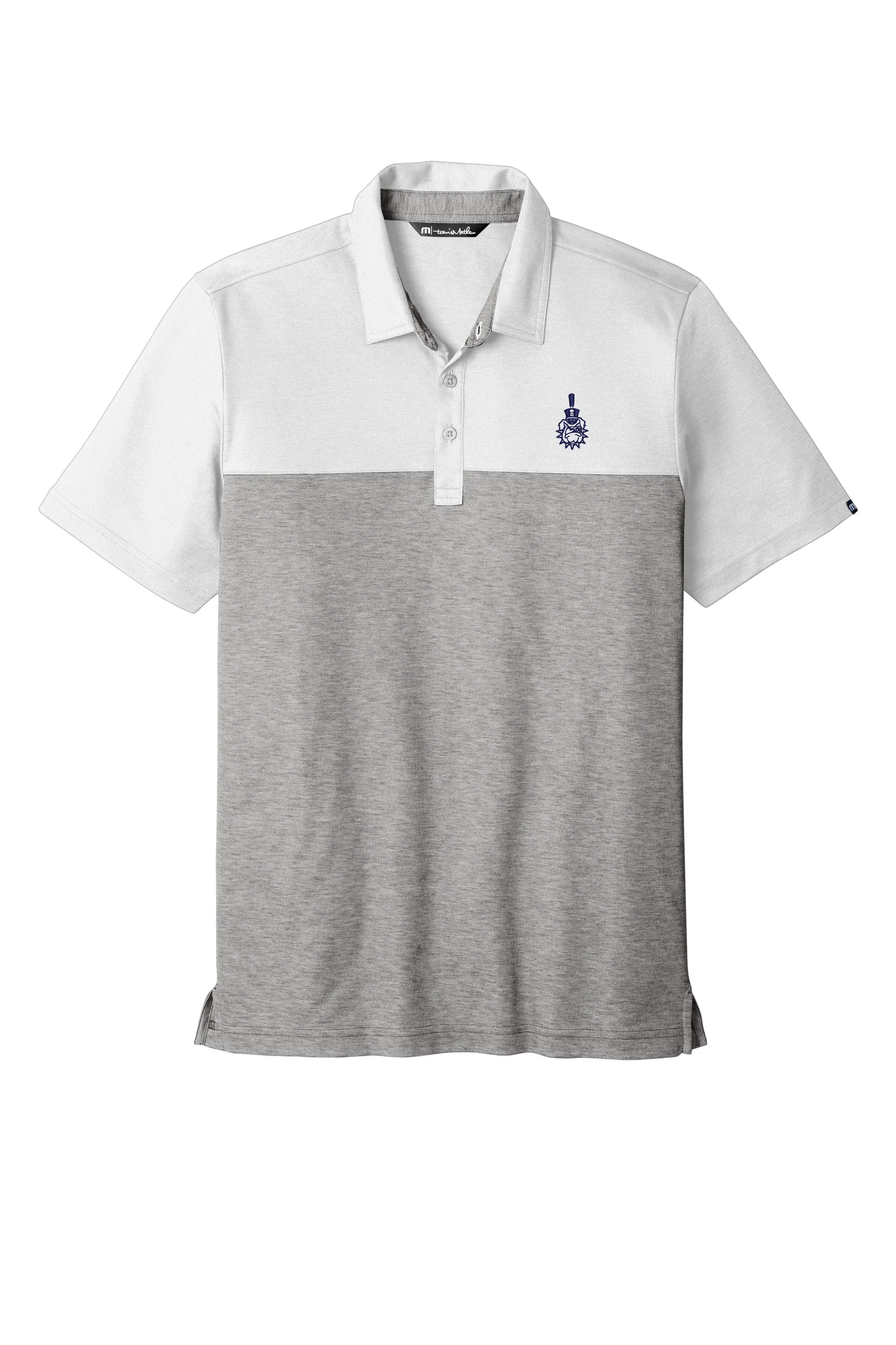 The Citadel, Spike logo, Travis Mathew Golf Brand Oceanside Blocked Polo Shirt