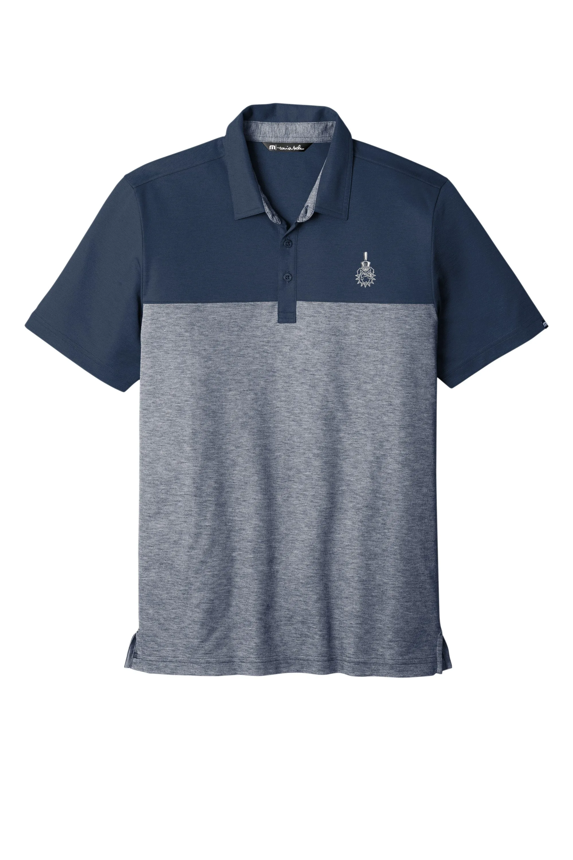 The Citadel, Spike logo, Travis Mathew Golf Brand Oceanside Blocked Polo Shirt