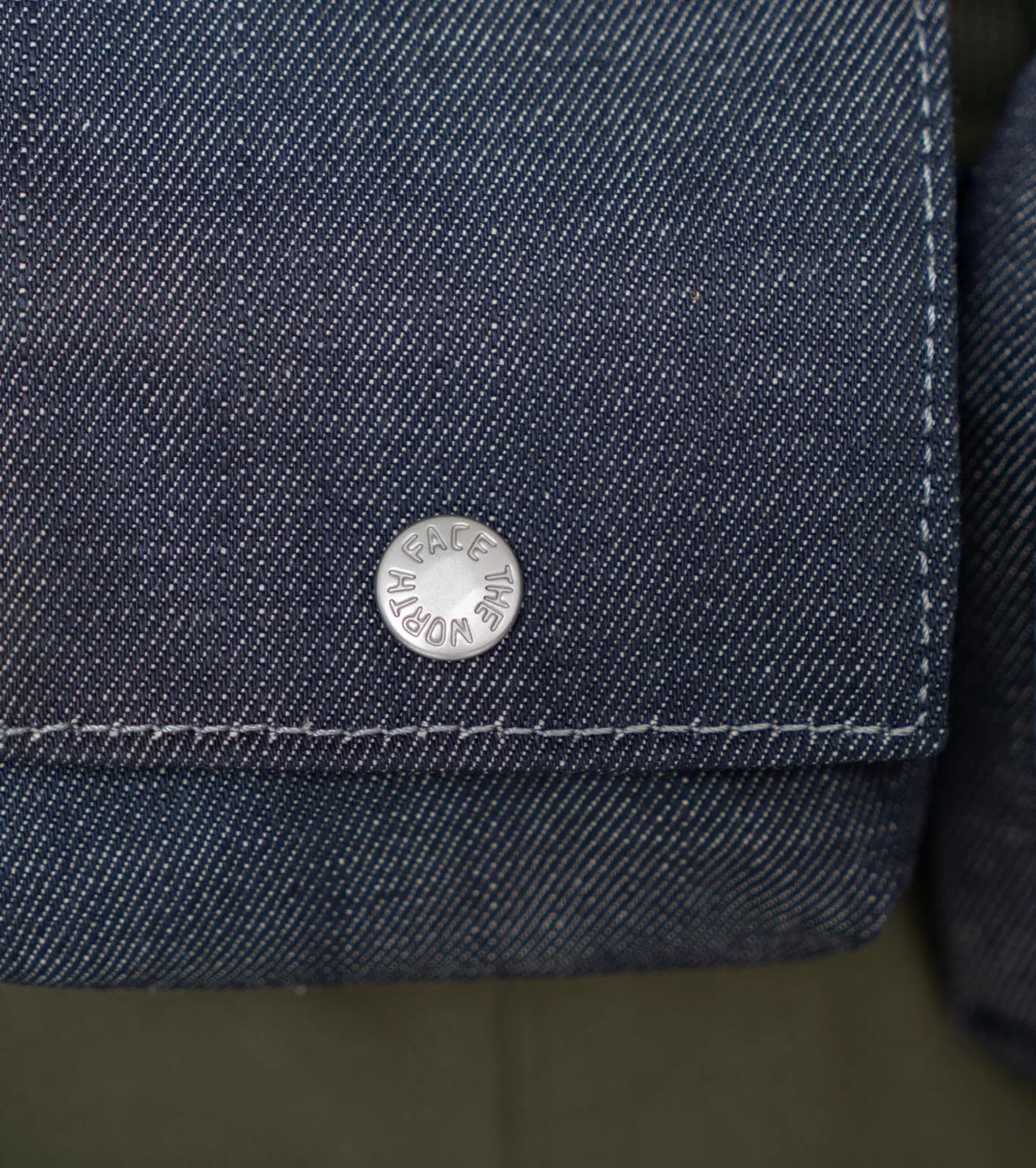 THE NORTH FACE PURPLE LABEL Denim Stroll Belt Bag [ NN7312N ]