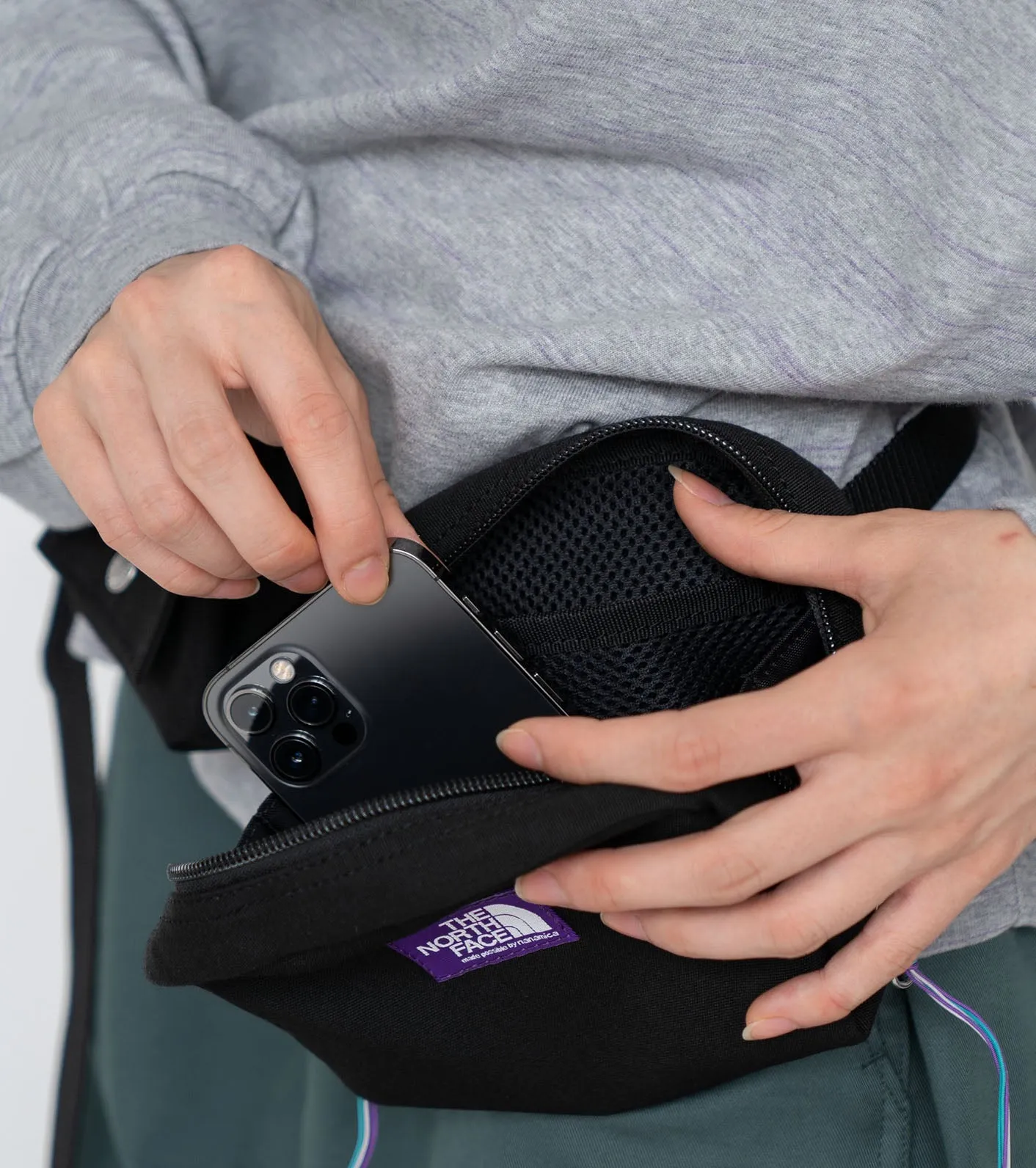 THE NORTH FACE PURPLE LABEL Stroll Belt Bag [ NN7310N ]