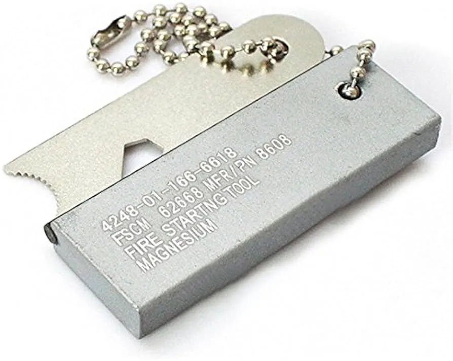 USAF Pat Survival kit Magnesium Fire Starter Flint