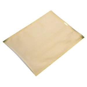 Vogue Gold Embossed Vacuum Pouches 300x400mm (100 Pack)