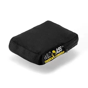 WILD ASS Pillion Air Gel Motorcycle Air Cushion, Black