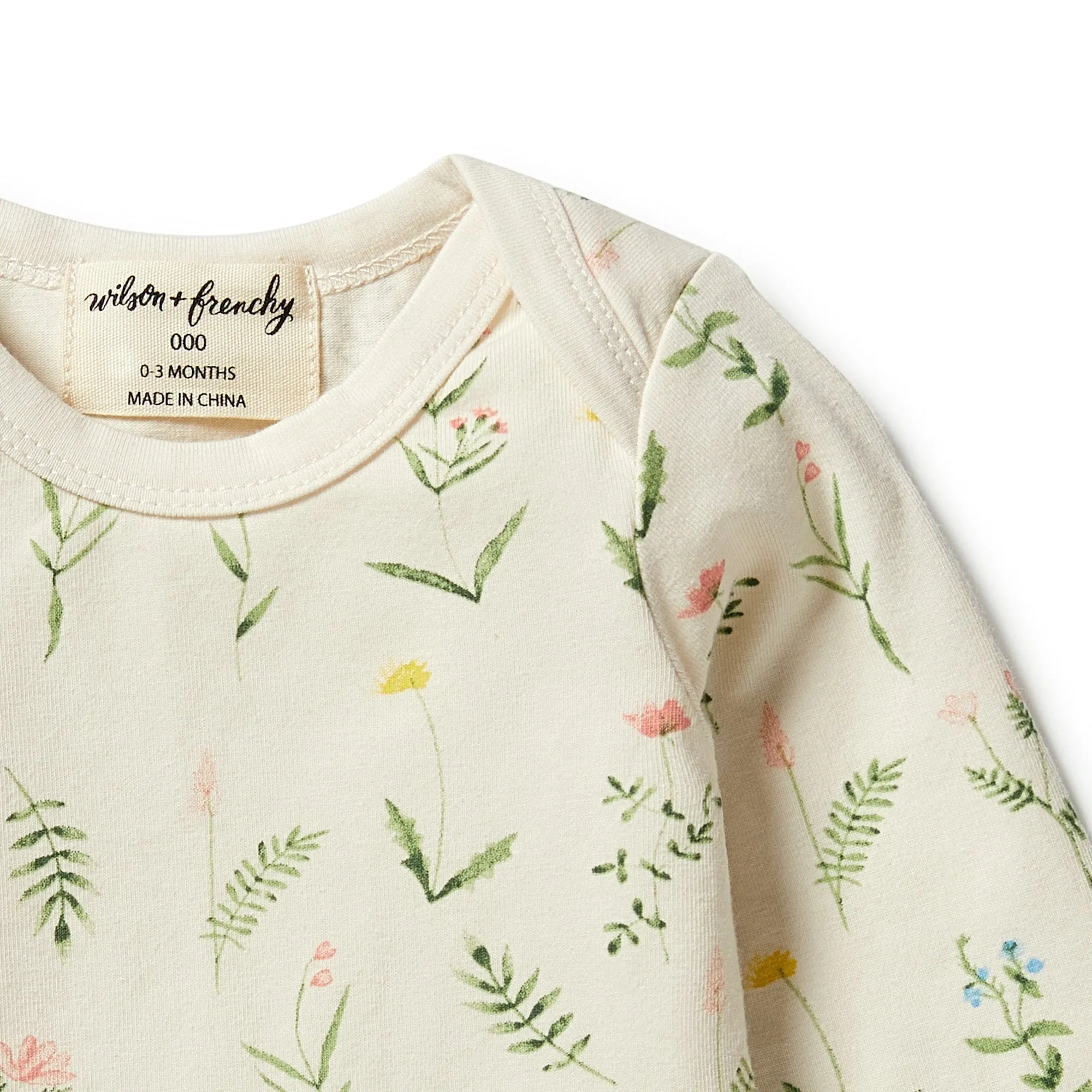 Wild Flower - Organic Envelope Top