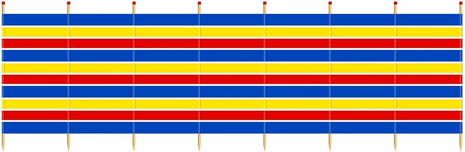 Yello New Style Windbreak Tall 8 Pole 150cm Tall